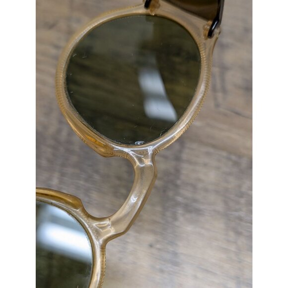 Optiks vintage women's celluloid blinker motorist side shield sunglasses - Picture 13 of 16